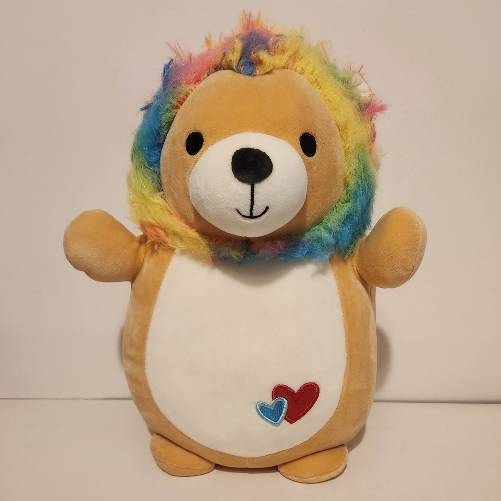 Like New 12” Squishmallow Hug Mees Turk the Lion Plush Stuffed Animal